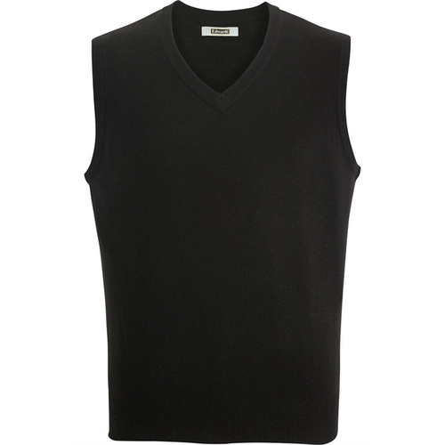 4065 - V-Neck Vest Interlock Acrylic