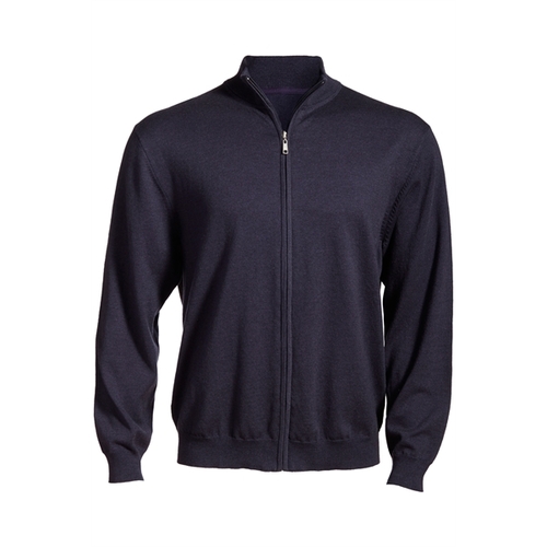 4073 - Full-Zip Fine Gauge Sweater