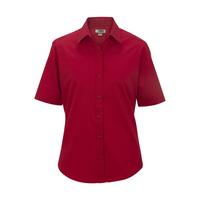 5740 - Ladies' Cottonplus Short Sleeve Twill Shirt