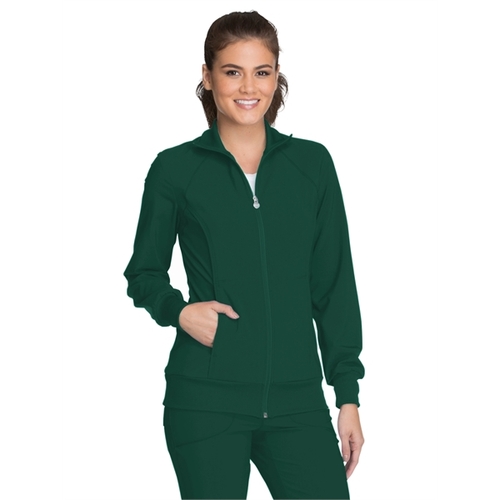 2391A - Cherokee Infinity Zip-Front Warm-Up Jacket