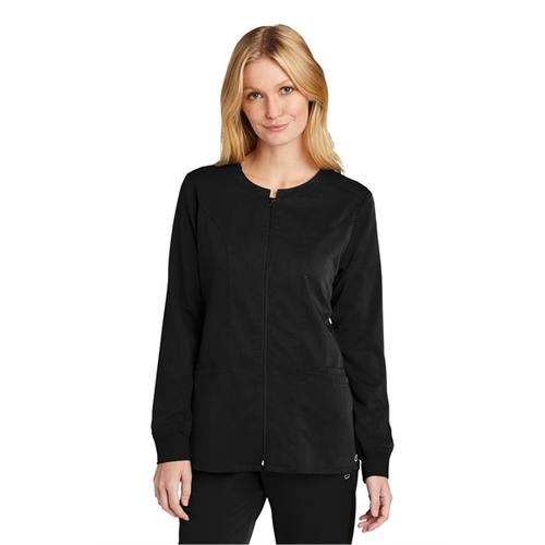 WW4088 - WonderWink Women's Premiere Flex Full-Zip Scrub Jacket